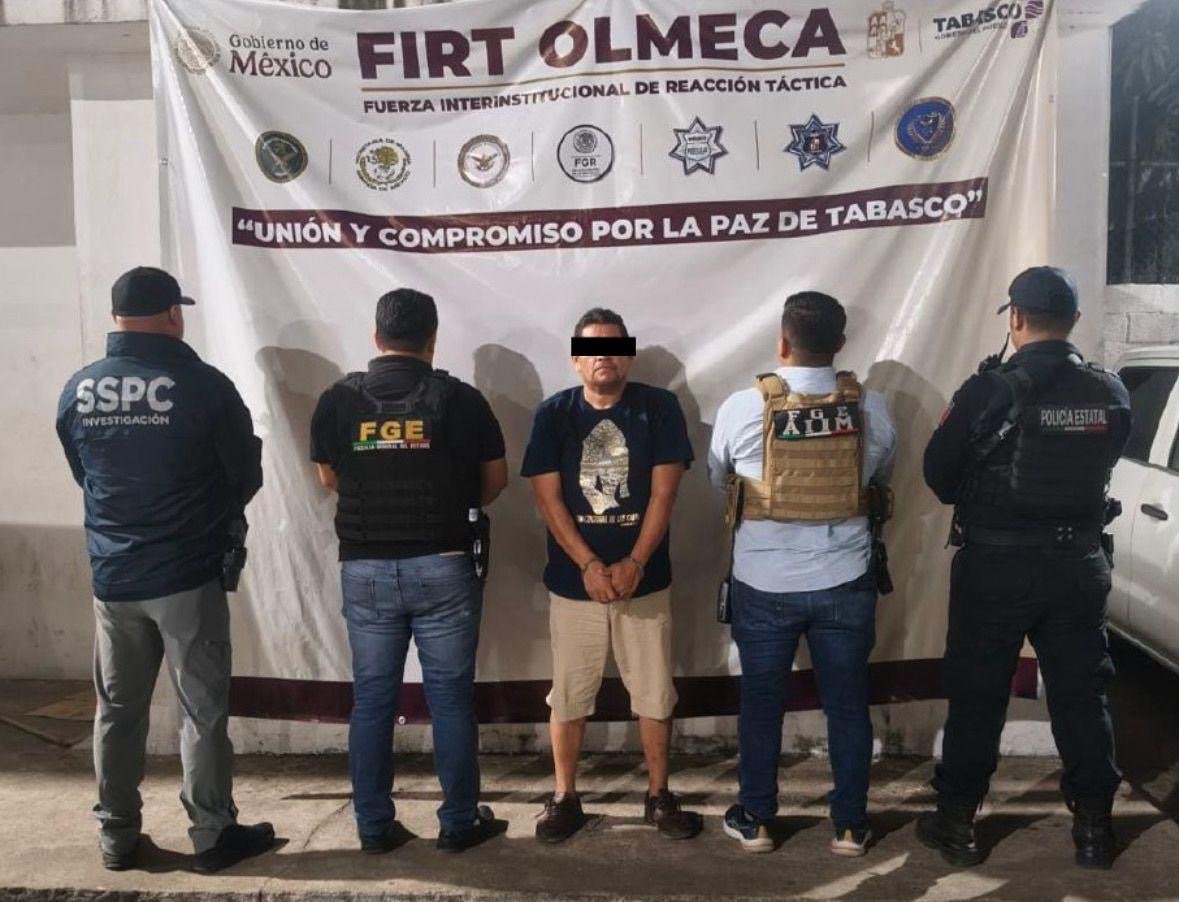 En colaboración, la Fiscalías de Chiapas y Tabasco aprehenden a presunto responsable de extorsión agravada