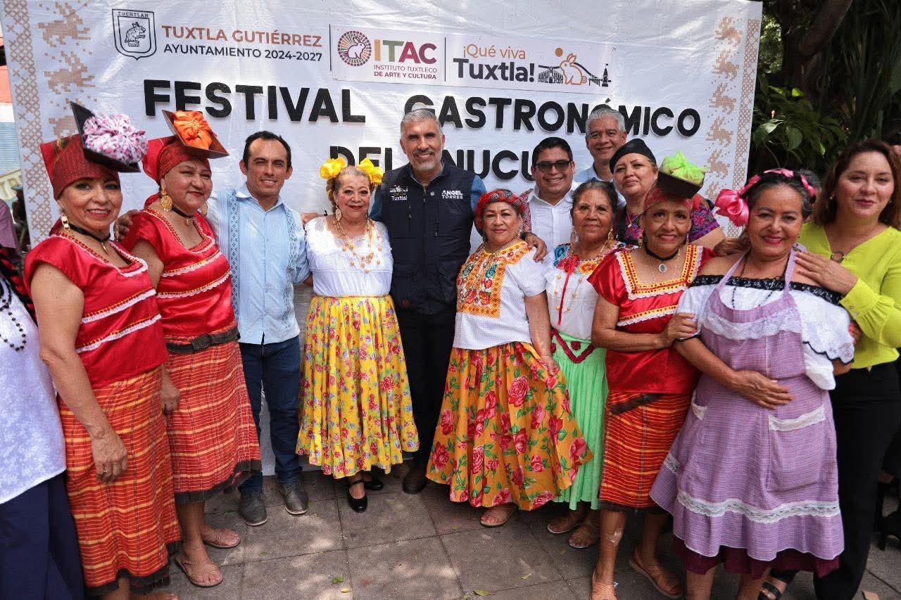 Éxito total en el Festival Gastronómico del Nucú en Tuxtla