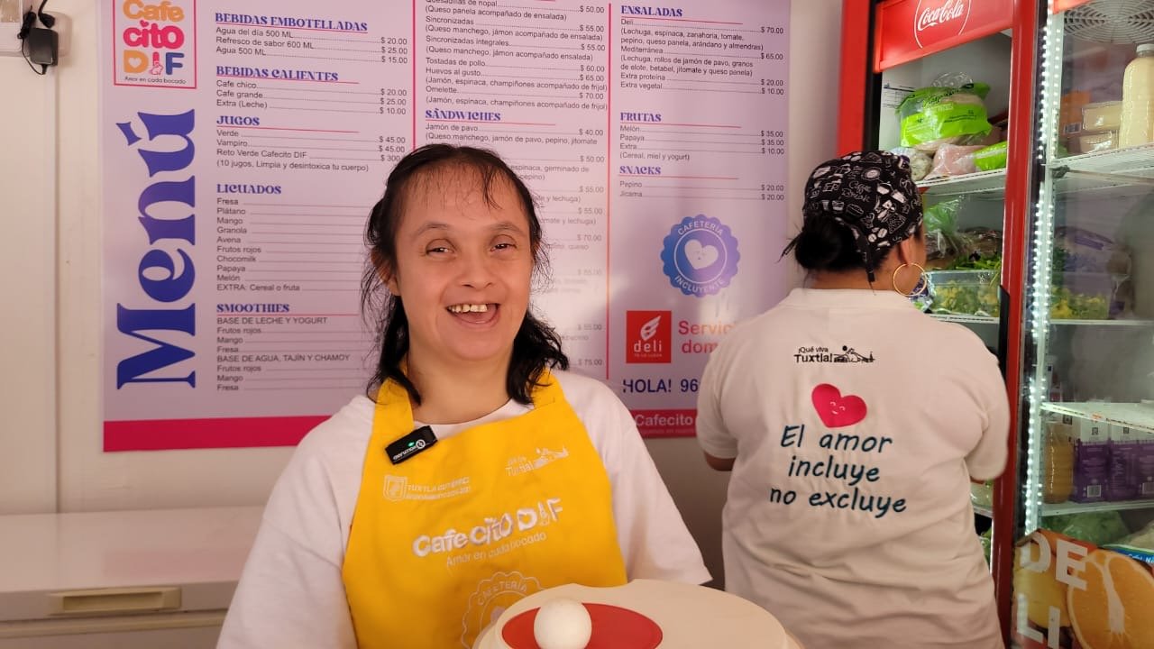 Cafecito con inclusión en Tuxtla
