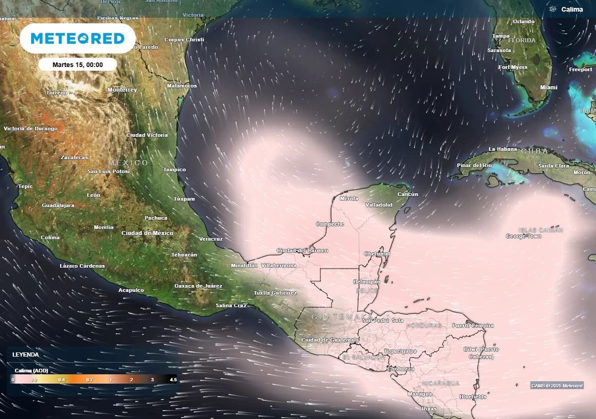 Polvo del Sahara no causará daños en Chiapas