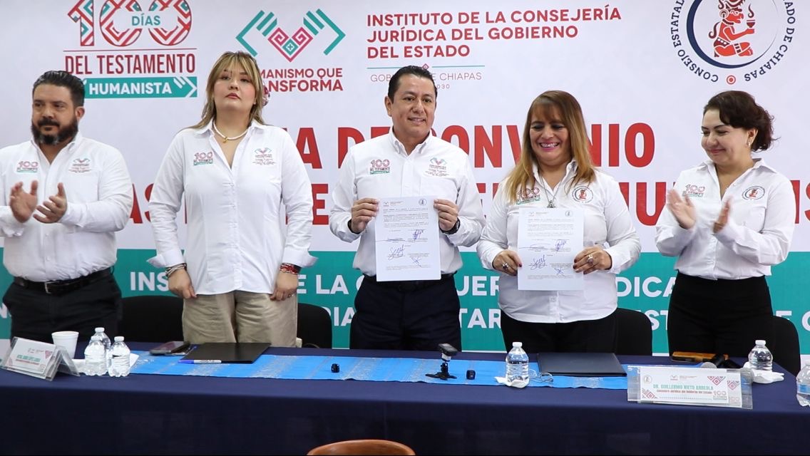 100 días del testamento en Chiapas 