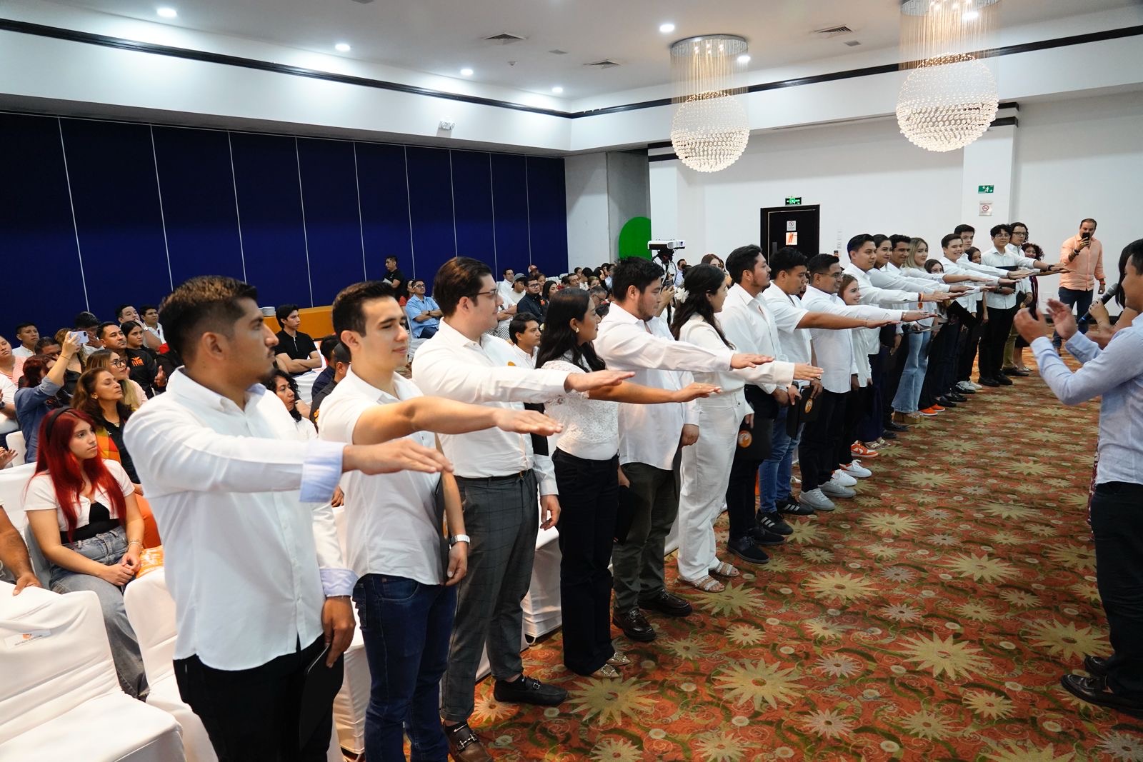 Refuerzan trabajo con sectores jóvenes: MC
