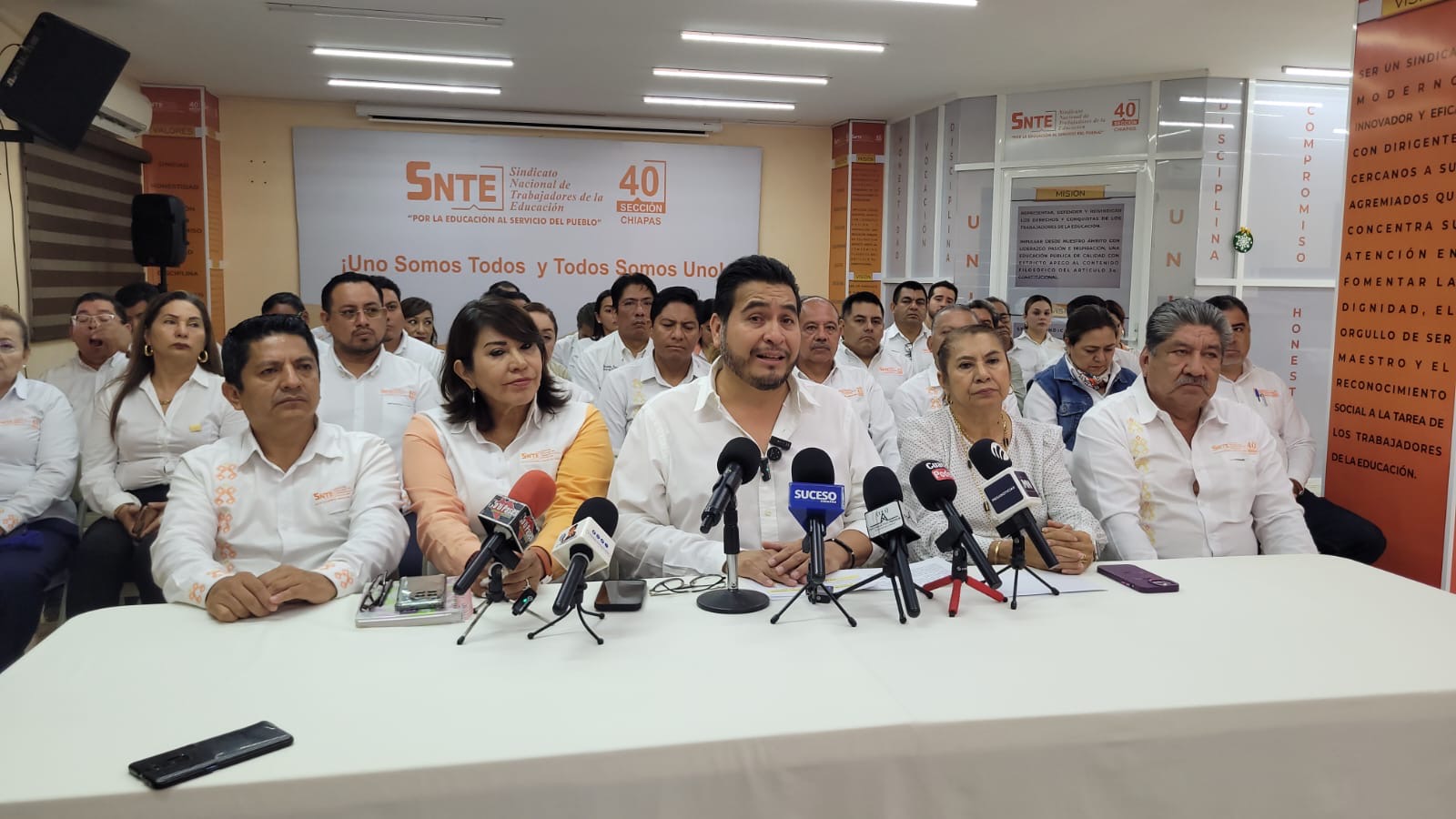 Anuncian pago para Sección 40 en Chiapas