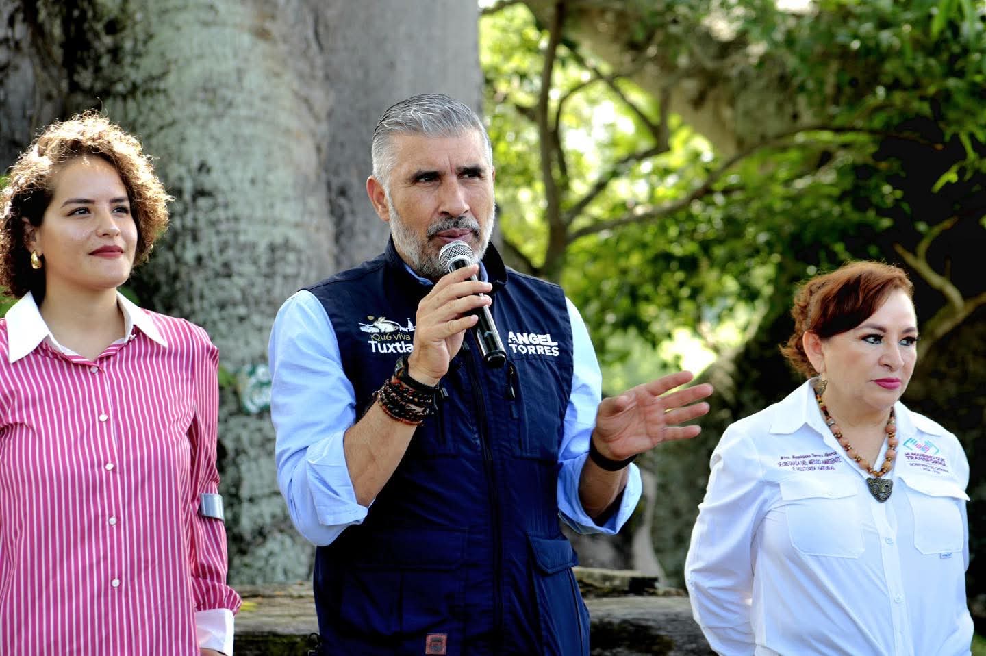 Inicia Angel Torres jornada de reforestación en el Parque Guanacastle