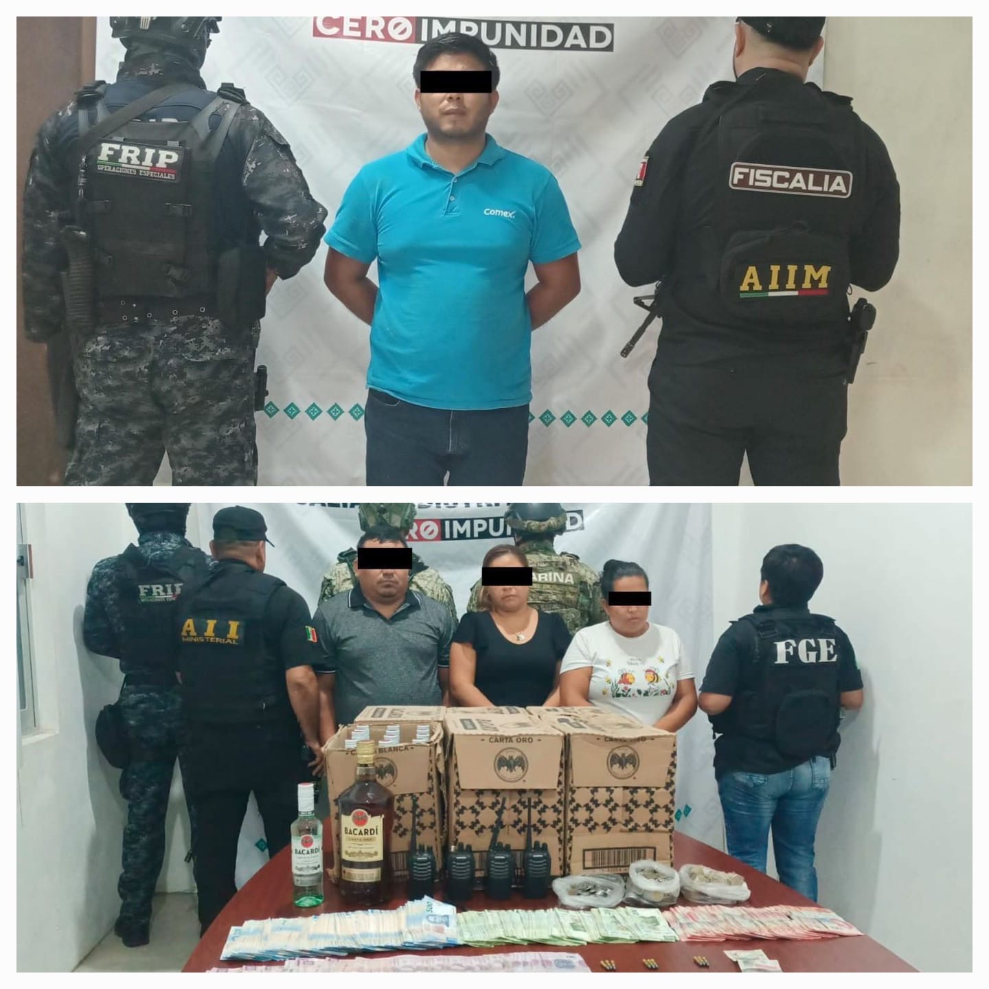 Fiscal General informa de los presuntos responsables de robo en tramo carretero y de falsa llamada de amenaza de bomba