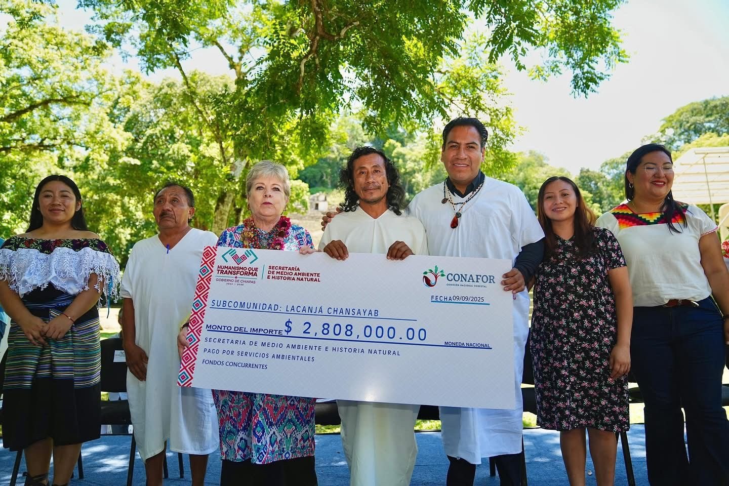 Eduardo Ramírez y Alicia Bárcena fortalecen conservación de la Selva Lacandona