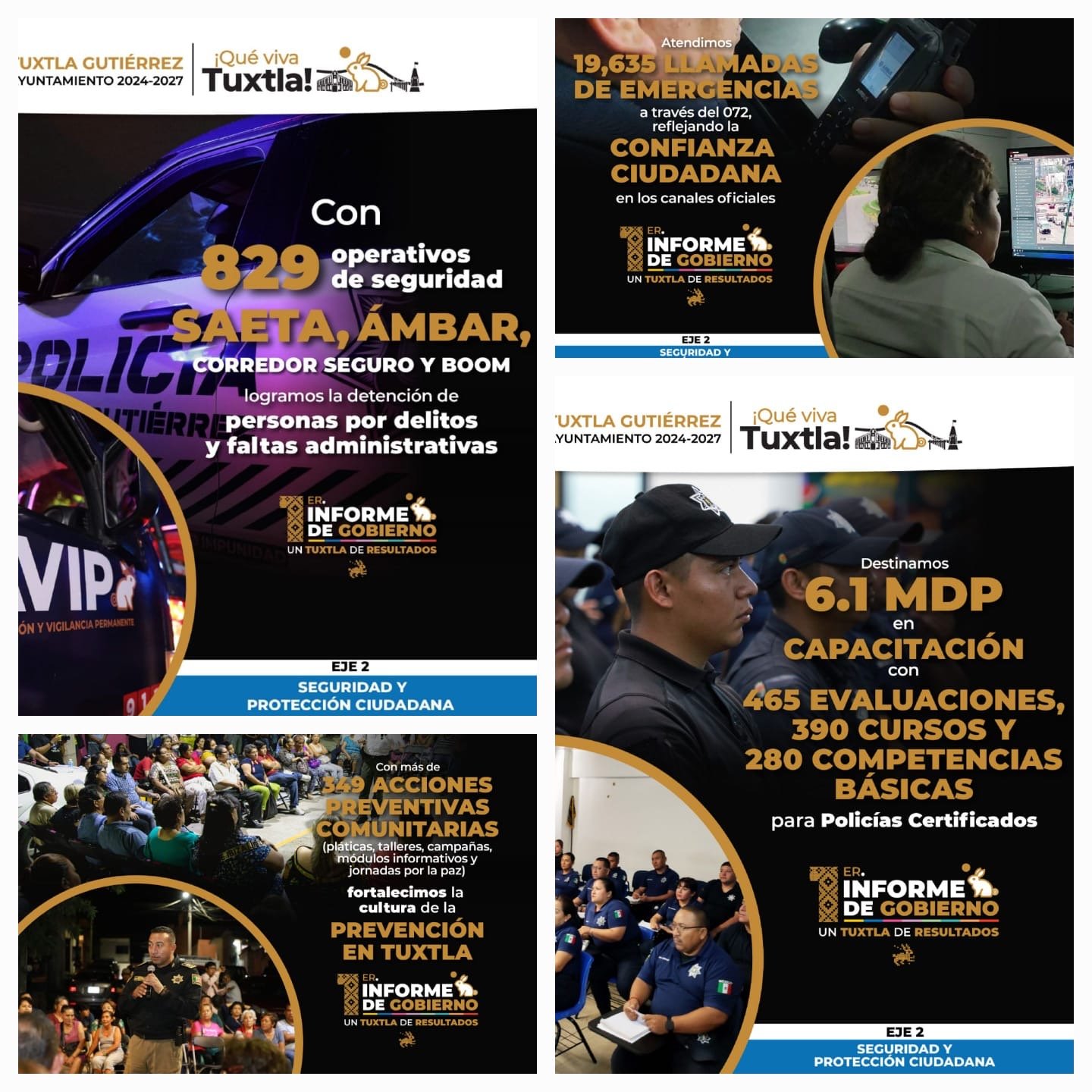 Con trabajo en equipo, avanzamos en Seguridad y Protección Ciudadana: Angel Torres