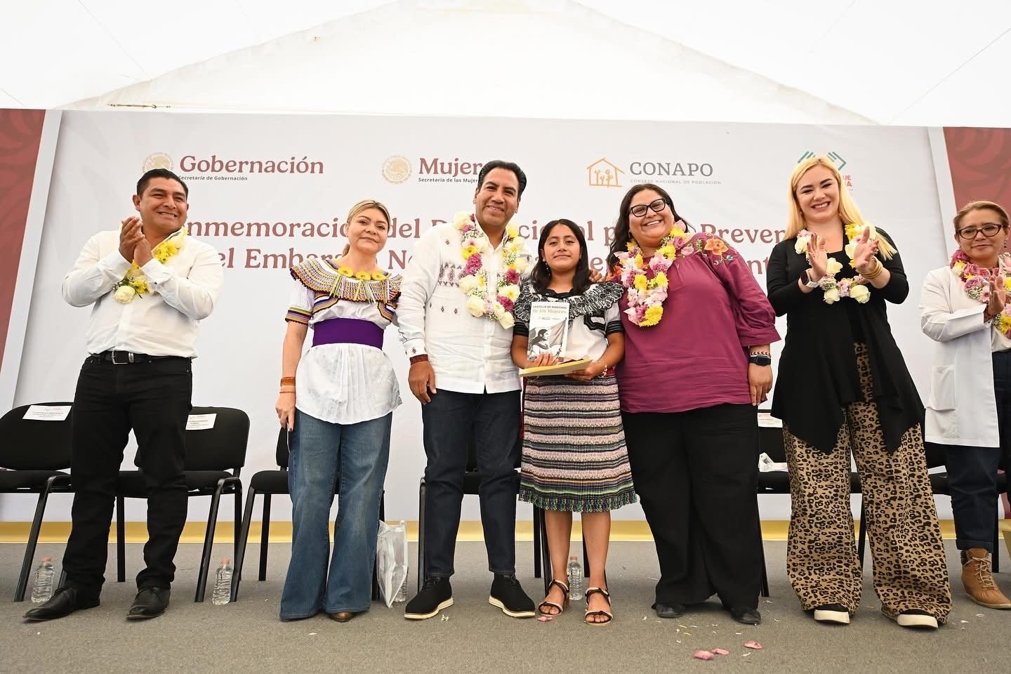 Citlalli Hernández y Eduardo Ramírez impulsan acciones contra el embarazo adolescente en Chiapas