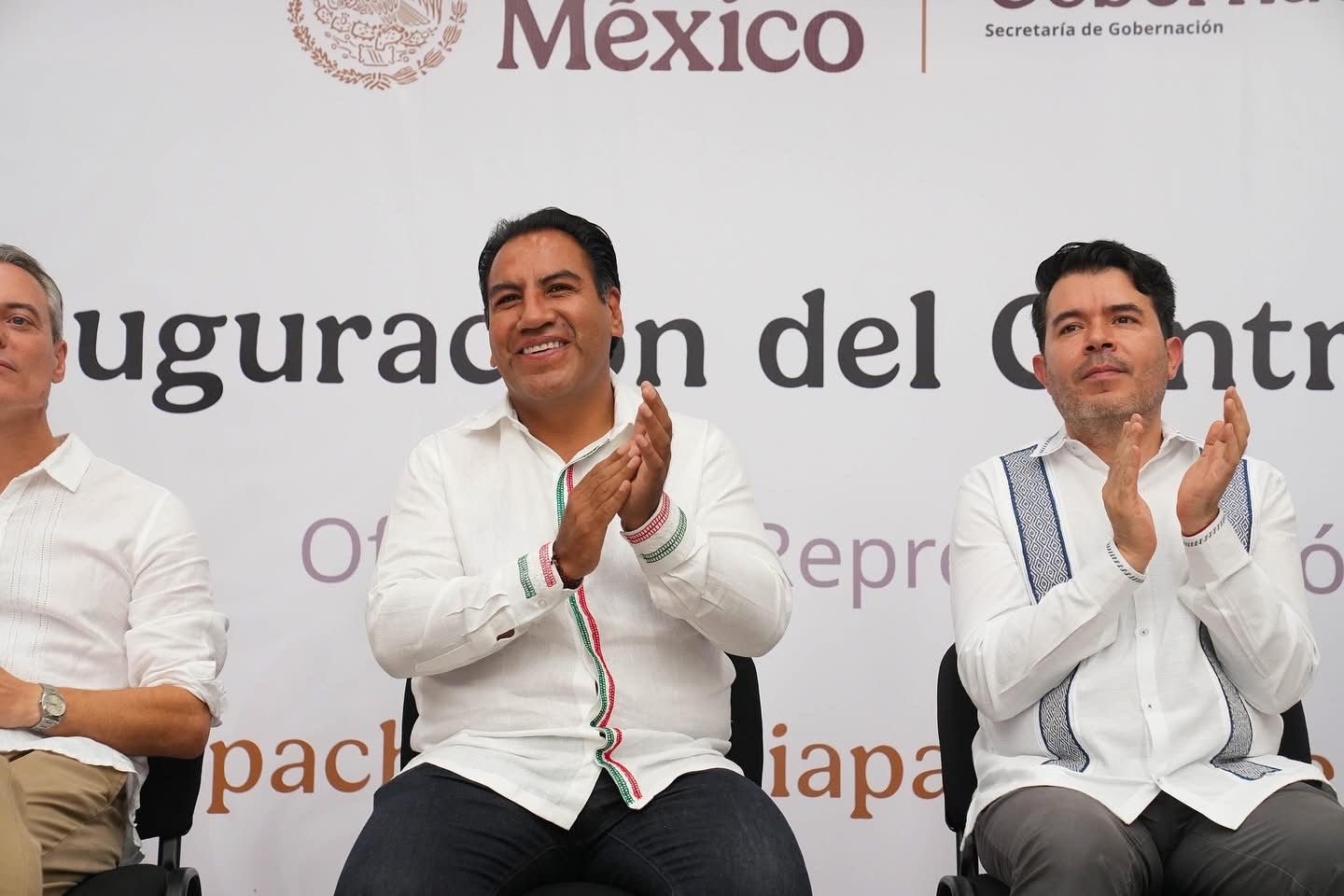 Eduardo Ramírez y Félix Medina Padilla inauguran Centro Multiservicios de la Comar en Tapachula