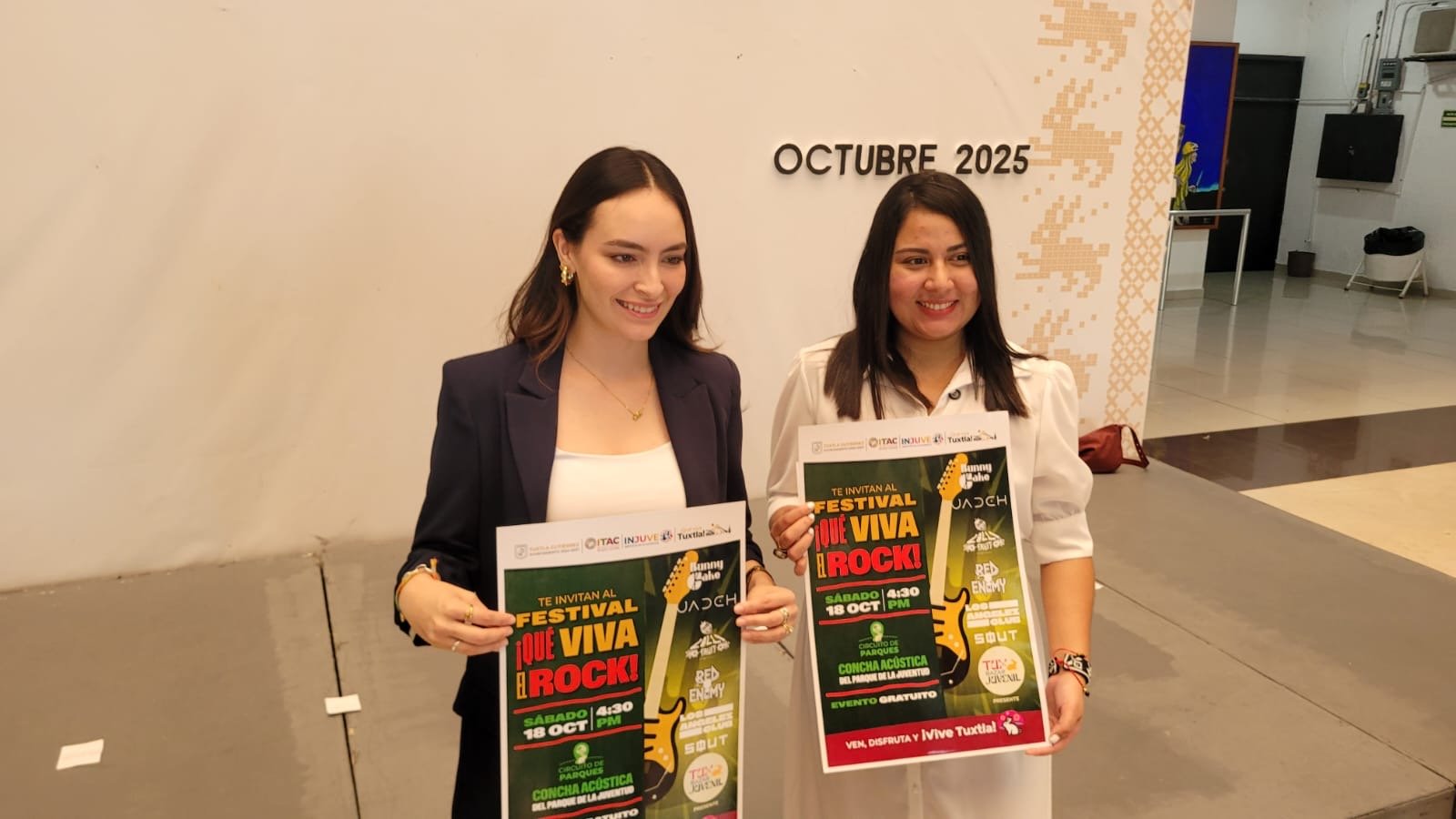 Invitan al festival Que viva el Rock en Tuxtla